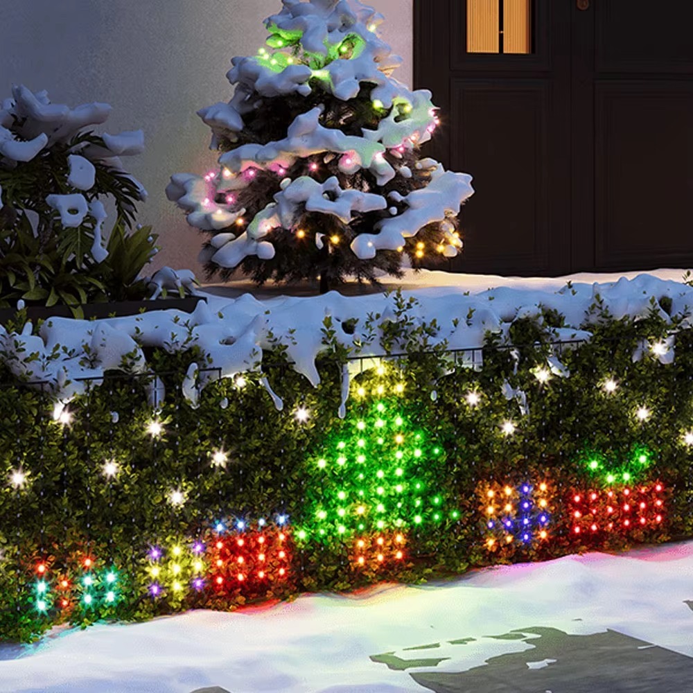 Lighting - Novelty Christmas Net Lights Set Bluetooth