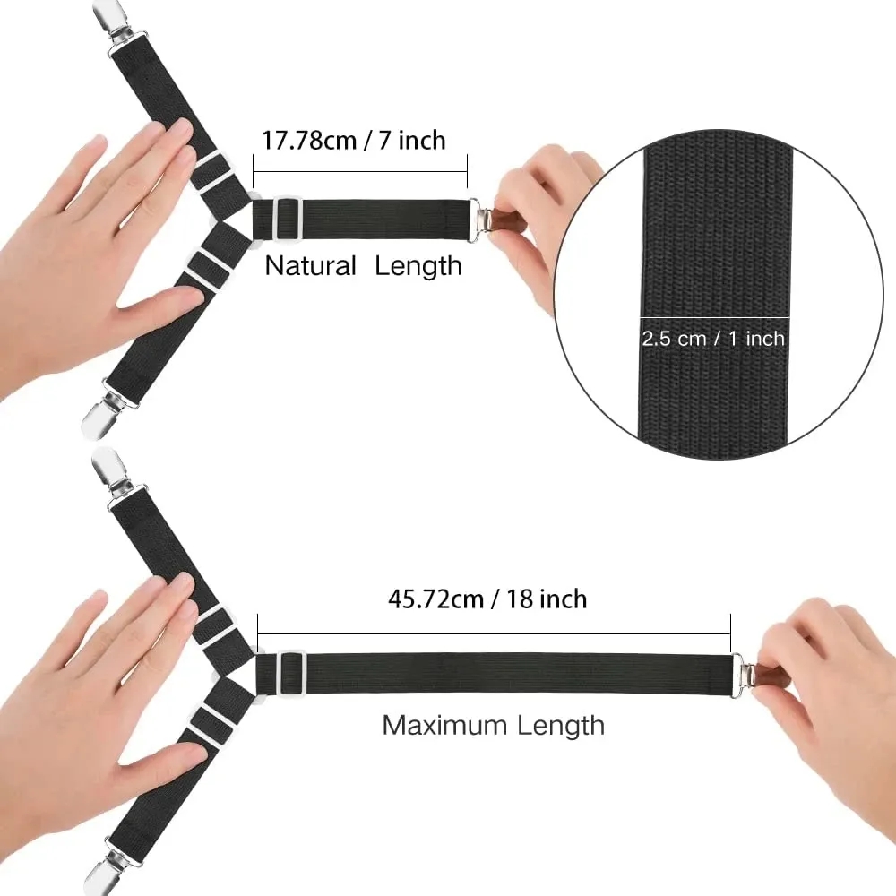 4pcs Adjustable Bed Sheet Fast - Bedding review and price