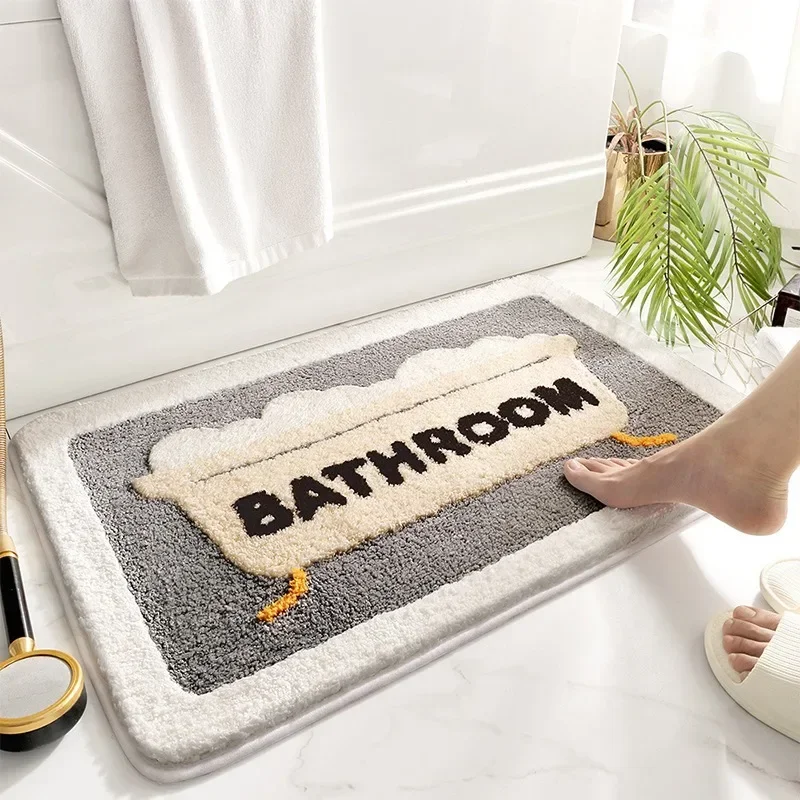 Bath Mat Non Slip Soft Faux Wo - Quick Dry Diatomite Bath Mat review and price