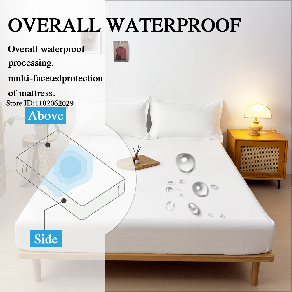 Waterproof Mattress Cover Bed  - Waterproof Mattress Protector Breathable review and price