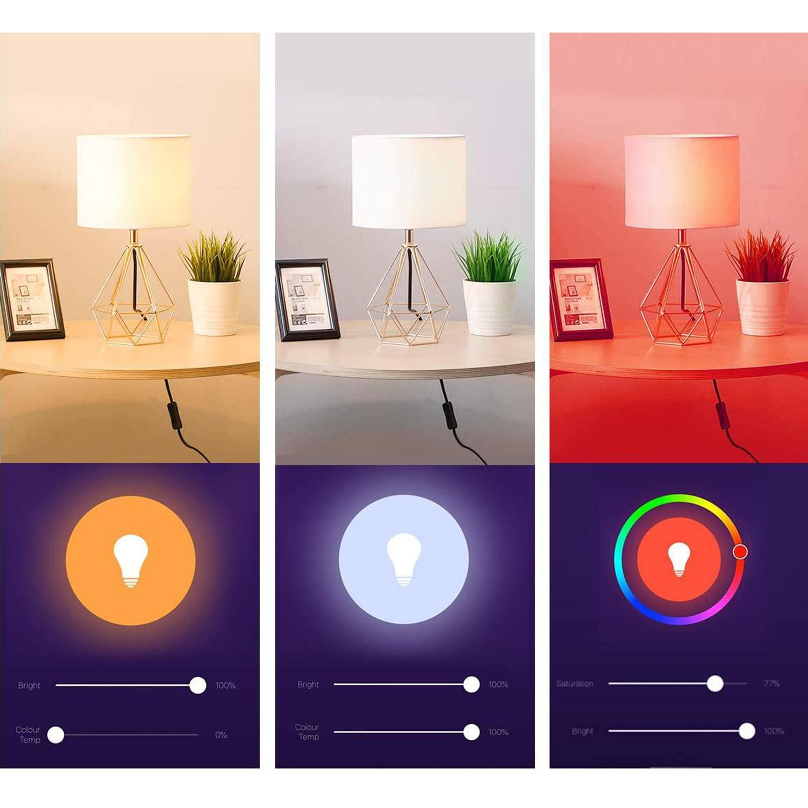 Smart Dimmable RGB CW LED Bulb - Lighting review and price
