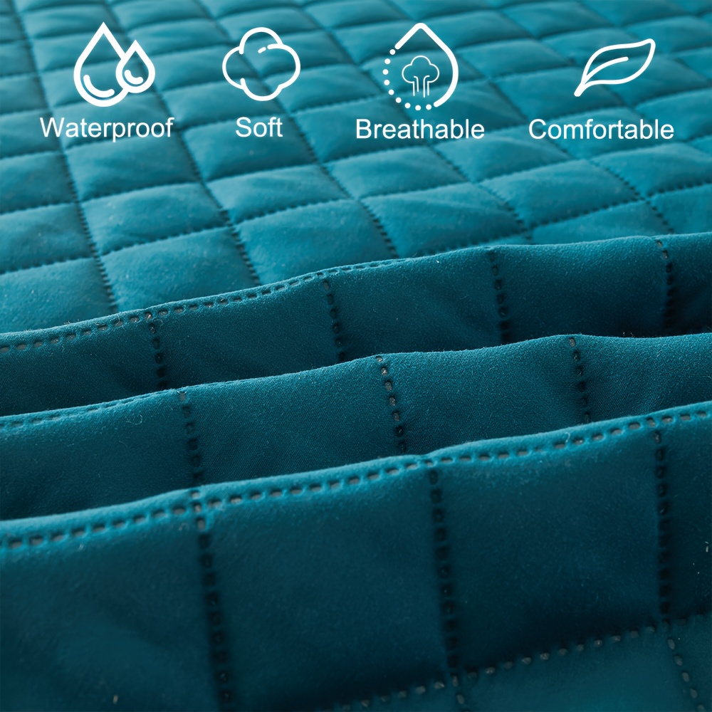 1pc Quilted Waterproof Fitted  - Waterproof Mattress Protector Breathable review and price