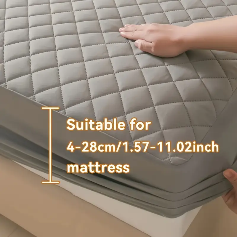 1pc Quilted Waterproof Fitted  - Waterproof Mattress Protector Breathable review and price