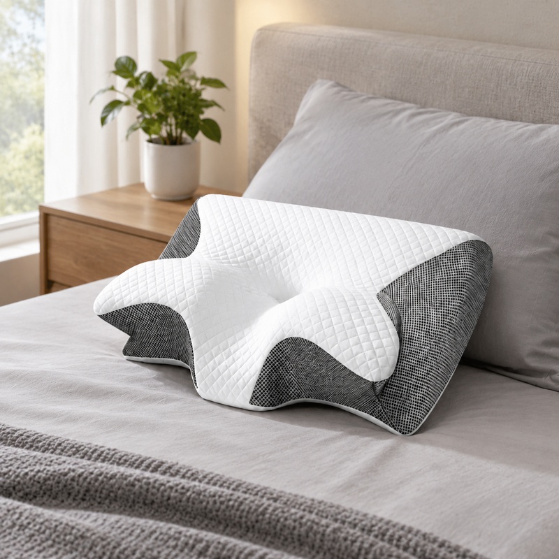 Breathable Orthopedic Memory F - Memory Foam Orthopedic Pillow Neck Pain review and price