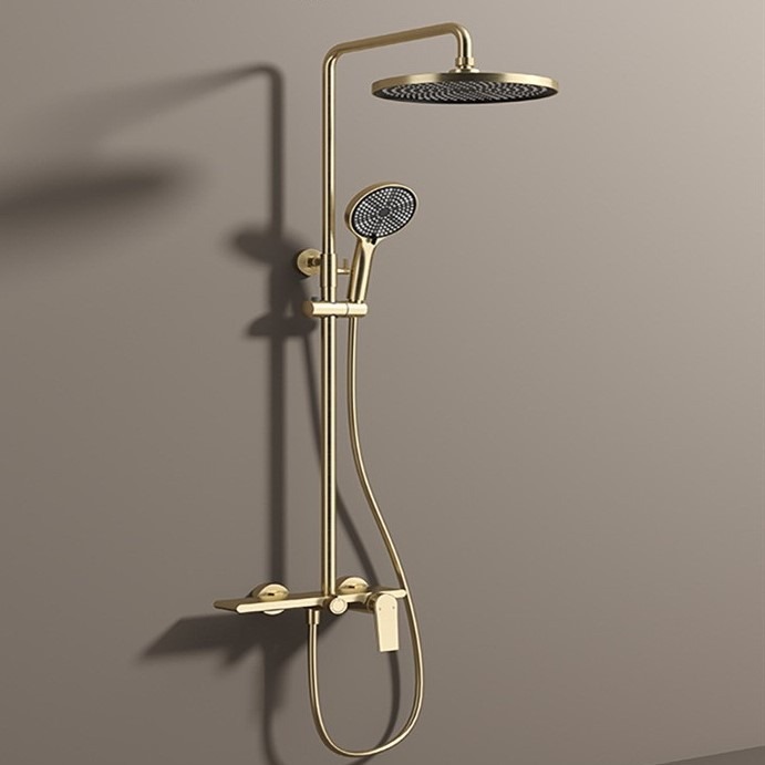 Shower Set, Hot Cold Mixer, Ra - High Pressure Shower Head Handheld review and price