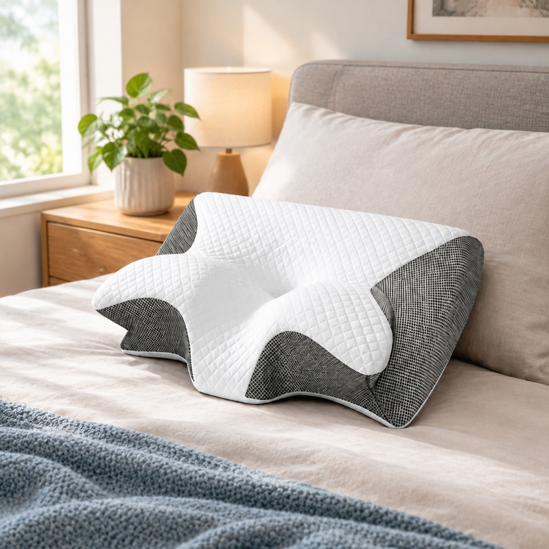 Breathable Orthopedic Memory F - Memory Foam Orthopedic Pillow Neck Pain review and price