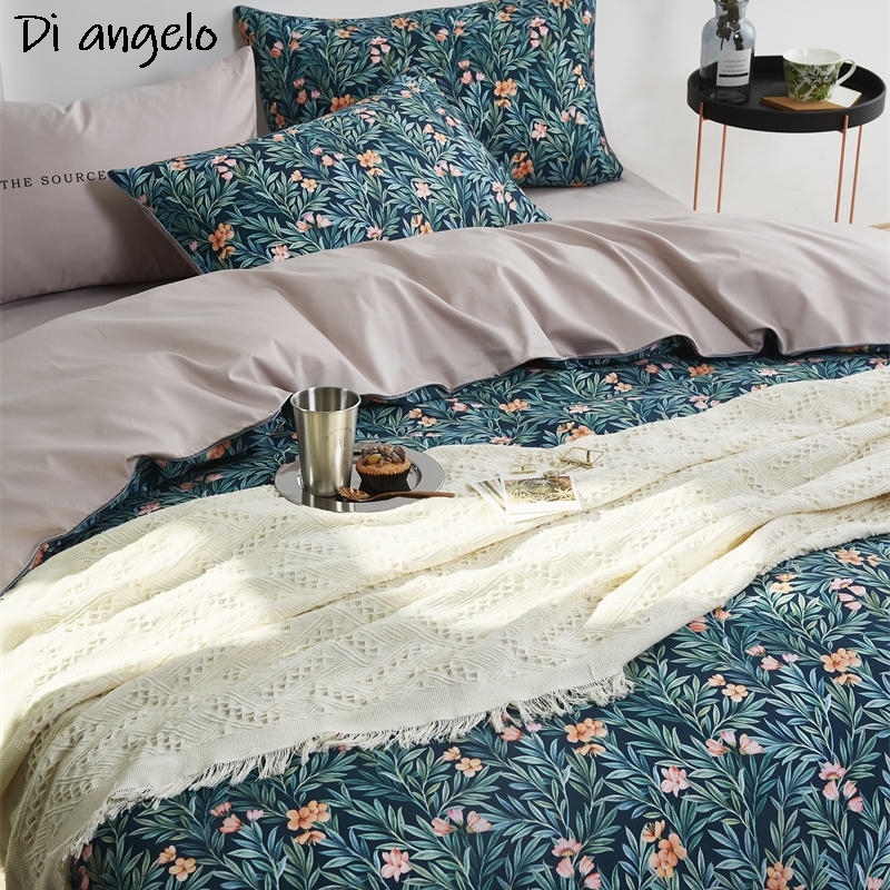600TC Egyptian Cotton RU Europ - Aesthetic Floral Duvet Cover review and price