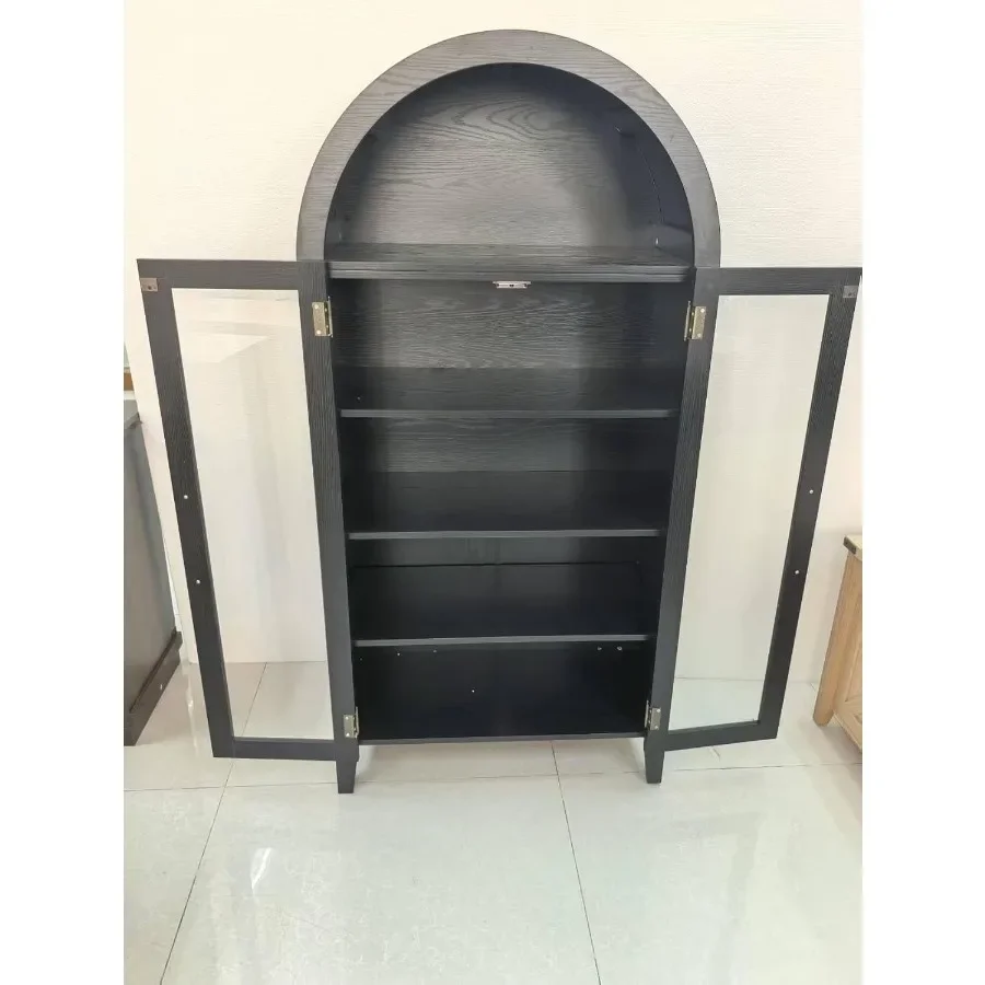 Tall Arched Kitchen Pantry - 5 - Kitchen review and price